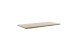 Esstischplatte >BROOKLYN< in Eiche Bianco massiv - 180x5x100 (BxHxT)