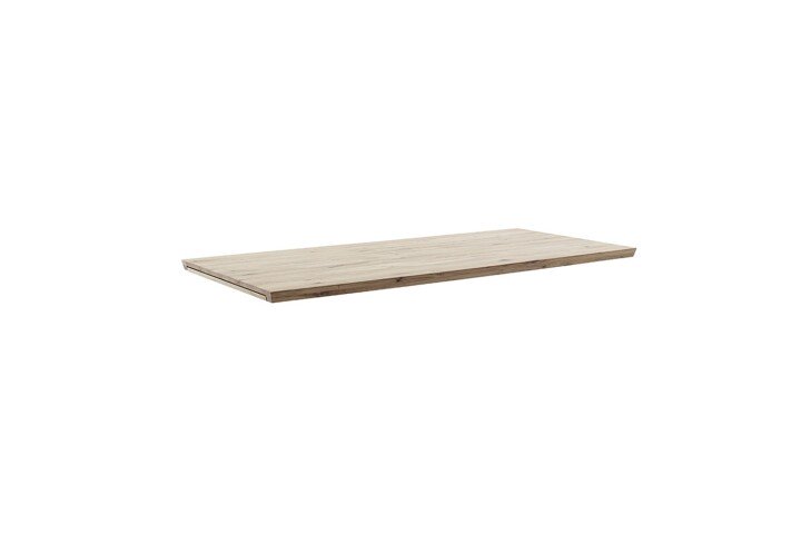 Esstischplatte >BROOKLYN< in Eiche Bianco -180x5x100 (BxHxT)