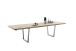 Esstischplatte >BROOKLYN< in Eiche Bianco -180x5x100 (BxHxT)