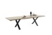 Esstischplatte >BROOKLYN< in Eiche Bianco - 200x5x100 (BxHxT)