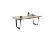 Esstischplatte >BROOKLYN< in Eiche Bianco - 180x5x100 (BxHxT)