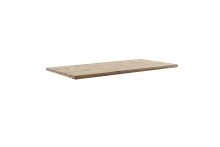 Esstischplatte >BROOKLYN< in Wildeiche - 200x5x100...