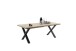 Esstischplatte >BROOKLYN< in Eiche Bianco - 220x5x100 (BxHxT)