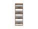 Schuhkipper >GRANO< 4 Klappen, Viking Eiche Dekor - 54x149x31 (BxHxT)