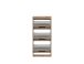 Schuhkipper >GRANO< 3 Klappen, in Viking Eiche Dekor - 54x115x31 (BxHxT)