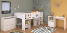 Jugendzimmer-Set >Pirouette 15< (3-teilig) in Weiss...