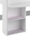 Jugendzimmer-Set >Pirouette 15< (3-teilig) in Weiss - 205x104x132cm (LxBxH)