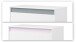 Jugendzimmer-Set >Pirouette 15< (3-teilig) in Weiss - 205x104x132cm (LxBxH)