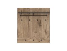 Garderoben-Set >Grano< (3-teilig) Viking Eiche Dekor - 153x195x38 (BxHxT)