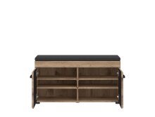Garderoben-Set >Grano< (2-teilig) Viking Eiche Dekor - 93x195x38 (BxHxT)