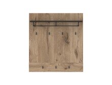 Garderoben-Set >Grano< (2-teilig) Viking Eiche Dekor - 93x195x38 (BxHxT)