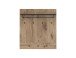Garderoben-Set >Grano< (2-teilig) Viking Eiche Dekor - 93x195x38 (BxHxT)