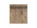 Garderoben-Set >Grano< (2-teilig) Viking Eiche Dekor - 93x195x38 (BxHxT)