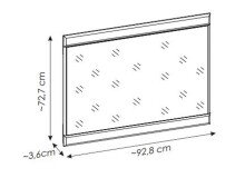 Garderoben-Set >Grano< (2-teilig) Viking Eiche Dekor - 93x195x38 (BxHxT)