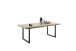Tischgestell >BROOKLYN< (2er Set) U-Form in anthrazit, Metall - 78x68x15cm (BxHxT)