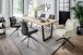 Tischgestell >BROOKLYN< (2er Set) Trapez-Form in anthrazit Metall - 78x68x15 (BxHxT)