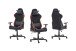 Gaming-Stuhl >DXRACER FORMULA< Armlehnen, Kopfpolster, Wippfunktion, schwarz/rot - 65x121x65cm B/H/T