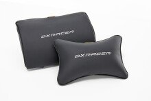 Gaming-Stuhl >DXRACER FORMULA< Armlehnen, Kopfpolster, Wippfunktion, schwarz - 65x121x65cm (B/H/T)