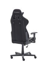 Gaming-Stuhl >DXRACER FORMULA< Armlehnen, Kopfpolster, Wippfunktion, schwarz/grau - 65x121x65cm B/H/T