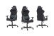 Gaming-Stuhl >DXRACER FORMULA< Armlehnen, Kopfpolster, Wippfunktion, schwarz/grau - 65x121x65cm B/H/T