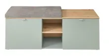 Garderoben-Set >Bari< (3-teilig) Schilfgrün /...