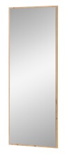 Garderoben-Set >Bari< (3-teilig) weiss matt / Eiche - 128x190x38cm (BxHxT)