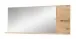Garderoben-Set >Bari< (2-teilig) Schilfgrün / Eiche - 148x170x38cm (BxHxT)
