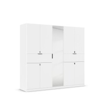 Drehtürenschrank >Ticao< 2 Schübe, 3...