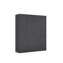 Drehtürenschrank >Ticao< 2 Schübe, 3...