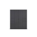 Drehtürenschrank >Ticao< 2 Schübe, 3 Böden, 3 Stangen, grau metallic - 181x210x54cm (BxHxT)