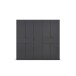 Drehtürenschrank >Ticao< 2 Schübe, 3 Böden, 3 Stangen, grau metallic - 226x210x54cm (BxHxT)