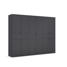 Drehtürenschrank >Ticao< 2 Schübe, 3...