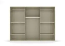 Drehtürenschrank >Ticao< 2 Schübe, 3...