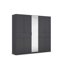 Drehtürenschrank >Ticao< 2 Schübe, 3...