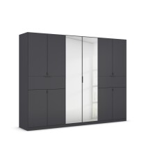 Drehtürenschrank >Ticao< 2 Schübe, 3...