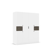 Drehtürenschrank >Ticao< 2 Schübe, 3...