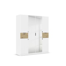 Drehtürenschrank >Ticao< 2 Schübe,...