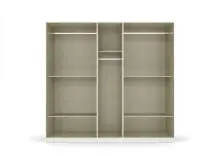 Drehtürenschrank >Ticao< 2 Schübe, 3...