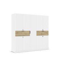 Drehtürenschrank >Ticao< 2 Schübe, 3...