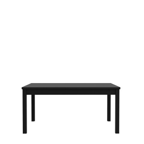 Kulissen-Esstisch >FIXSMILE< ausziehbar bis 207cm, schwarz - 160,4/207x76,6x90cm (BxHxT)