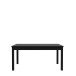 Kulissen-Esstisch >FIXSMILE< ausziehbar bis 207cm, schwarz - 160,4/207x76,6x90cm (BxHxT)