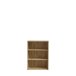 Regal >GOLDSBORO< 2 Böden, Artisan Eiche Dekor - 84,5x115,1x41,5cm (BxHxT)