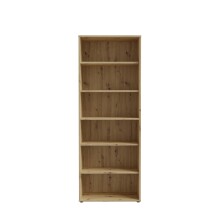 Regal >GOLDSBORO< 5 Böden, Artisan Eiche Dekor - 84,5x226,5x41,5cm (BxHxT)