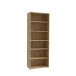 Regal >GOLDSBORO< 5 Böden, Artisan Eiche Dekor - 84,5x226,5x41,5cm (BxHxT)