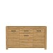 Sideboard >HAVANNA< 3 Türen, 1 Schub, Alteiche Dekor - 161,4x95,7x42,2cm (BxHxT)