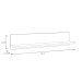 Wandboard >HAVANNA< in Alteiche Dekor - 125x25,6x21,9cm (BxHxT)
