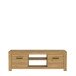 Lowboard >HAVANNA< 2 Türen, 2 Fächer, in Alteiche Dekor - 161,4x54,1x42,2cm (BxHxT)
