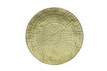 Beistelltisch >Skagen< 41x46 cm in Grau mit schwarzen Metallbeinen