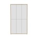 Schuhschrank >Alanna< 6 Türen, Secret grey/ Artisan Eiche Dekor - 109,2x191,9x34,9cm (B/H/T)