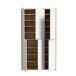 Schuhschrank >Alanna< 6 Türen, Secret grey/ Artisan Eiche Dekor - 109,2x191,9x34,9cm (B/H/T)